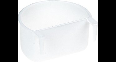 Flamingo - Vogeldrinkbak Kolibrie - Wit - 7.6 x 7 x 4 cm