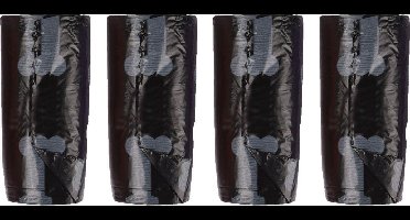 Flamingo - Hondenverzorging Poepzakjes Handy - Zwart - 4 x 15 zakjes