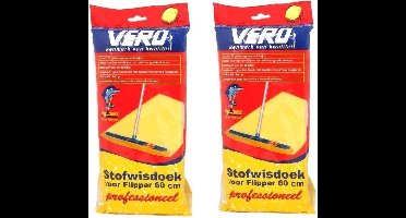 Vero stofwisdoek 60x25 cm  Duopack - Geel
