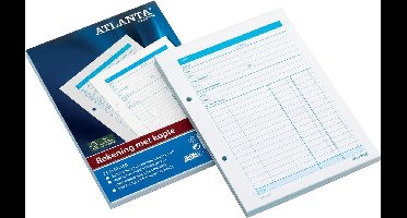 Jalema rekeningblok A5 14,8 x 21 cm 2x50 vel