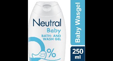 Neutral Parfumvrij Babywasgel 250 ml