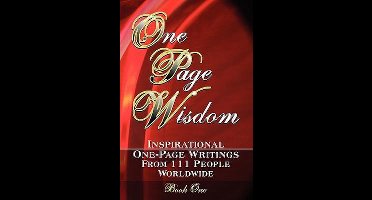 One Page Wisdom. Book 1