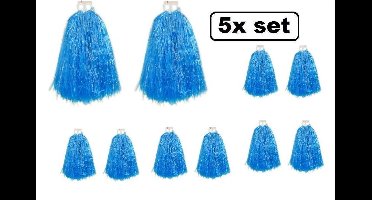 5x Cheerball set  ringgreep blauw