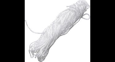 Nature Nylonkoord - Klim-En Geleide Artikel - 3x6x20.5 cm Wit 20 M