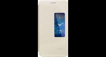 Huawei Origineel S-View Book Cover voor Huawei Honor 6 - Beige