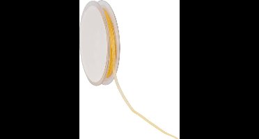 Goud Organzalint 3 mm / 50 mtr.