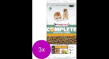 Versele-Laga Complete Hamster & Gerbil - Hamstervoer - 3 x 2 kg