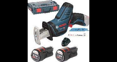 Bosch Professional GSA 12V-14 Reciprozaag - Met 2x 12V accu en lader