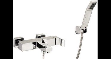 Allibert bad- en douchemengkraan 'Oka' verchroomd