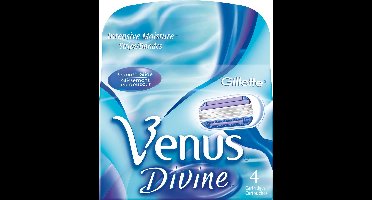 GILLETTE Venus Divine- 4 stuks-Scheermesjes