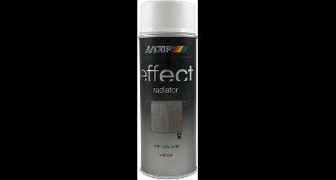 MoTip lak 'Effect' voor radiator wit satijn 400 ml