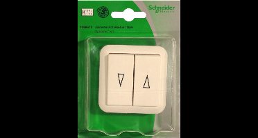 MERTEN type 1089670 jaloezie-schakelaar up/down opbouw | wit