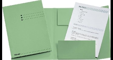 Esselte Manilla 3-klepsmap - A4 - 50 stuks - Groen