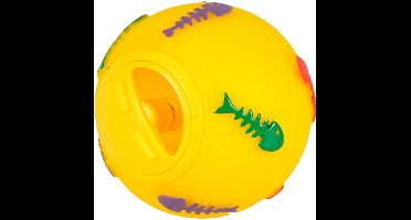 Flamingo Kattenspeelgoed Snoepjesbal - Rood - 7.5 cm