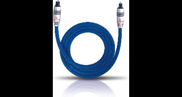OEHLBACH 1382 Glasvezel kabel 2 m Toslink Blauw