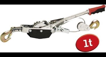 Toolland Toolland - handtakel 1ton - metaal