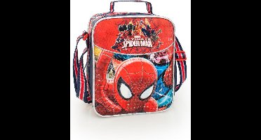 Spider Man Lunchtas - 19 cm hoog - Rood