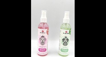 Flamingo hondenparfums : dusk 120 ml + mystik 120 ml = 240 ml lekkere zachte, aangename geur