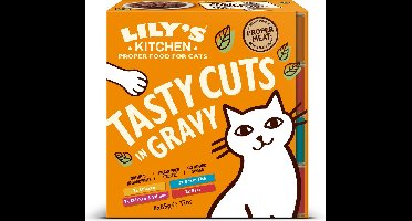 Lily's Kitchen - Tasty Cuts In Gravy Multipack Kattenvoer 8 x 85 gram