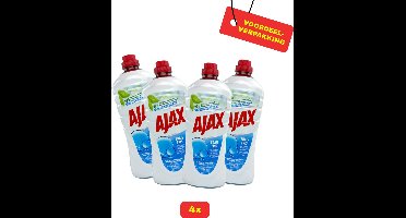 4 x Ajax Allesreiniger Fris 4 X 1250ml - Voordeelverpakking