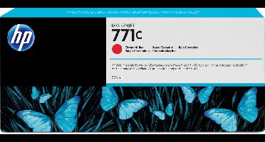 HP - B6Y08A - 771C - Inktcartridge rood