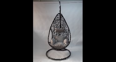 Hangstoel Mona relax Zwart (zonder standaard)