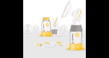 Medela Classic PersonalFit Flex dubbele afkolfset - voor elektrische borstkolven compatibel met Freestyle, Swing Maxi