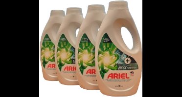 Ariel Vloeibaar Wasmiddel Regular Touch of Lenor Unstoppables 4x17 Wasbeurten