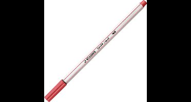STABILO Pen 68 Brush - Viltstift - Roestig Rood (47)