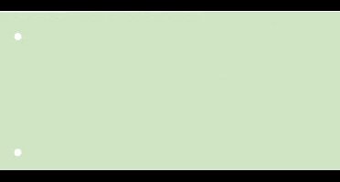 Scheidingsstrook qbasic 225x120mm 50vel groen | 24 stuks