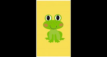 Kleine Handdoek - Gastendoekje 30x50 cm - Frog - Gratis Verzonden