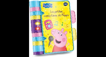 VTech Jouets Educatifs Licence PEPPA - LES PETITES COMPTINES, 0,5 jaar, Batterijen vereist, AAA, Kunststof, Meerkleurig