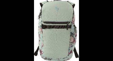 NITRO Laptop rugzak Rugzak met laptopvak Urban Collection Nikuro Backpack 26L Dead Flower Groene