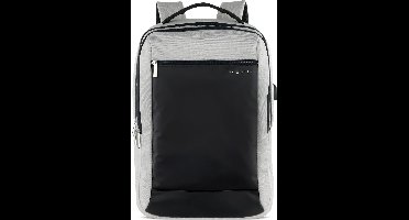bugatti Rugzak met laptopvak Sera Backpack Light Grey Lichtgrijs