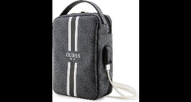 GUESS, USB reistas Stripe 4G model, Zwart