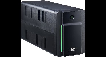 APC Back-UPS BX1600MI Noodstroomvoeding - 1600VA, 6x C13, USB