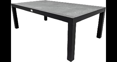 Buitengewoon Boet Lounge Tuintafel Antraciet Keramiek - 120x70 cm