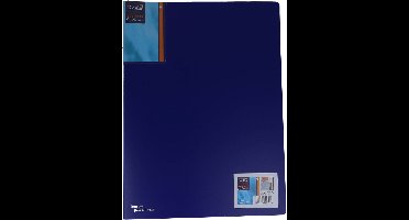 HFP Showmap - A4 - Blauw - 20 tassen