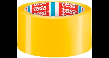 tesa SECURE & STRONG 58643-00000-00 Pakband tesapack Geel (l x b) 50 m x 50 mm 1 stuk(s)