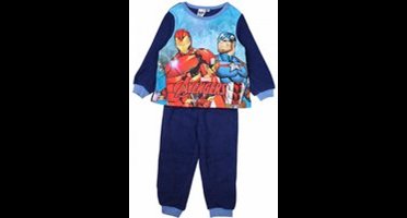 Avengers Fleece pyjama - donkerblauw - maat 98 - 3 jaar