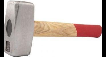 Moker / vuist 2 kilo houten steel - TOPGEAR