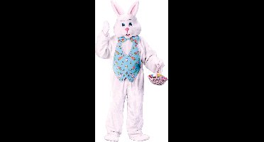 Mascotte Paashaas Deluxe Wit