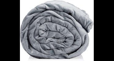 Hana© verzwaringsdeken polyester hoes 2.0 200 x 220 cm / grijs