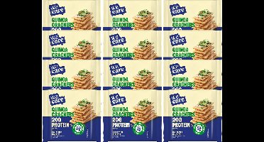 WeCare - High Protein - Quinoa Crackers - 12 x 100 g