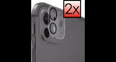 Camera Lens Protector - 2 Stuks - Geschikt voor Apple iPad Pro (2024/2025) - 13 inch - Camera Screenprotector - Beschermglas - Gehard Glas - Tempered Glass - Screen Protector