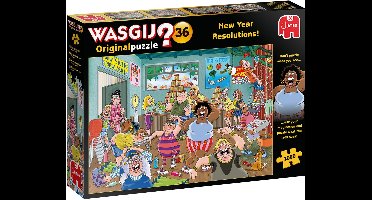 Wasgij Original 36 - Goede Voornemens! puzzel - 1000 stukjes legpuzzel