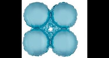 folieballonnen - lichtblauw - voor - ballonpilaar - of - ballonboog - huwelijk - feesten