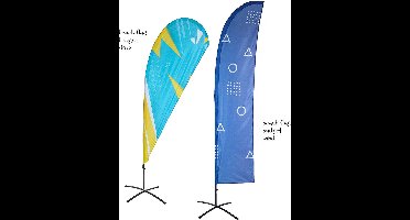Beach Flag Budget Wind en Drop Medium - Syna BFB-M