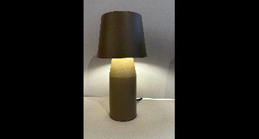 ETH Aron tafellamp 1x E27 h269xd110 taupe