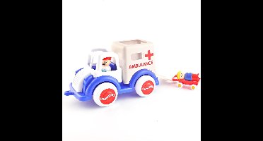 Viking Toys - Grote ambulance in doos